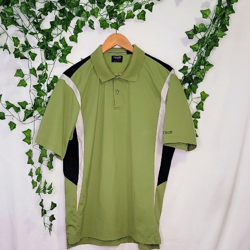 Izod. Vintage. XFG. Golf Polo. Cool-FX. Size XL. EUC